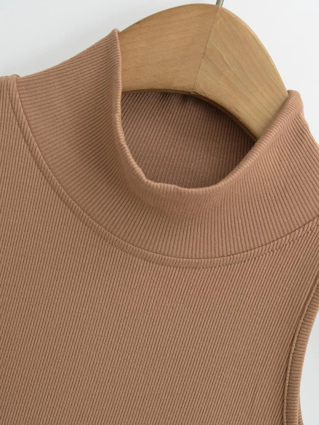 TrenLux Wear Women's Knit Turtleneck Bodycon Ankle-Length Maxi Dress The Glow Sanctuary