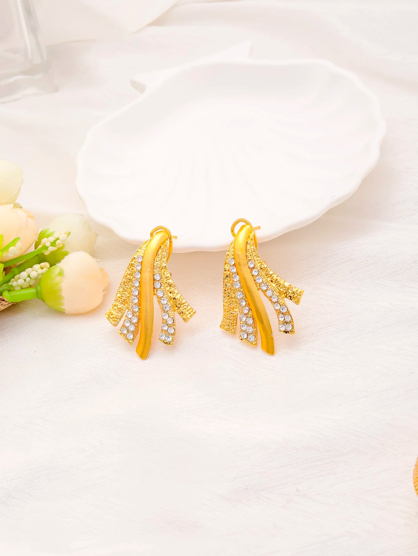 Women's Dubai 24K Gold Plated Luxury Jewellery Set. TrenLux Wear
